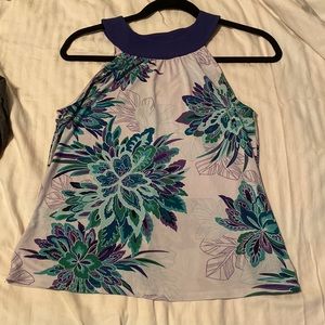 Tahari floral print top size XS 5 for 35